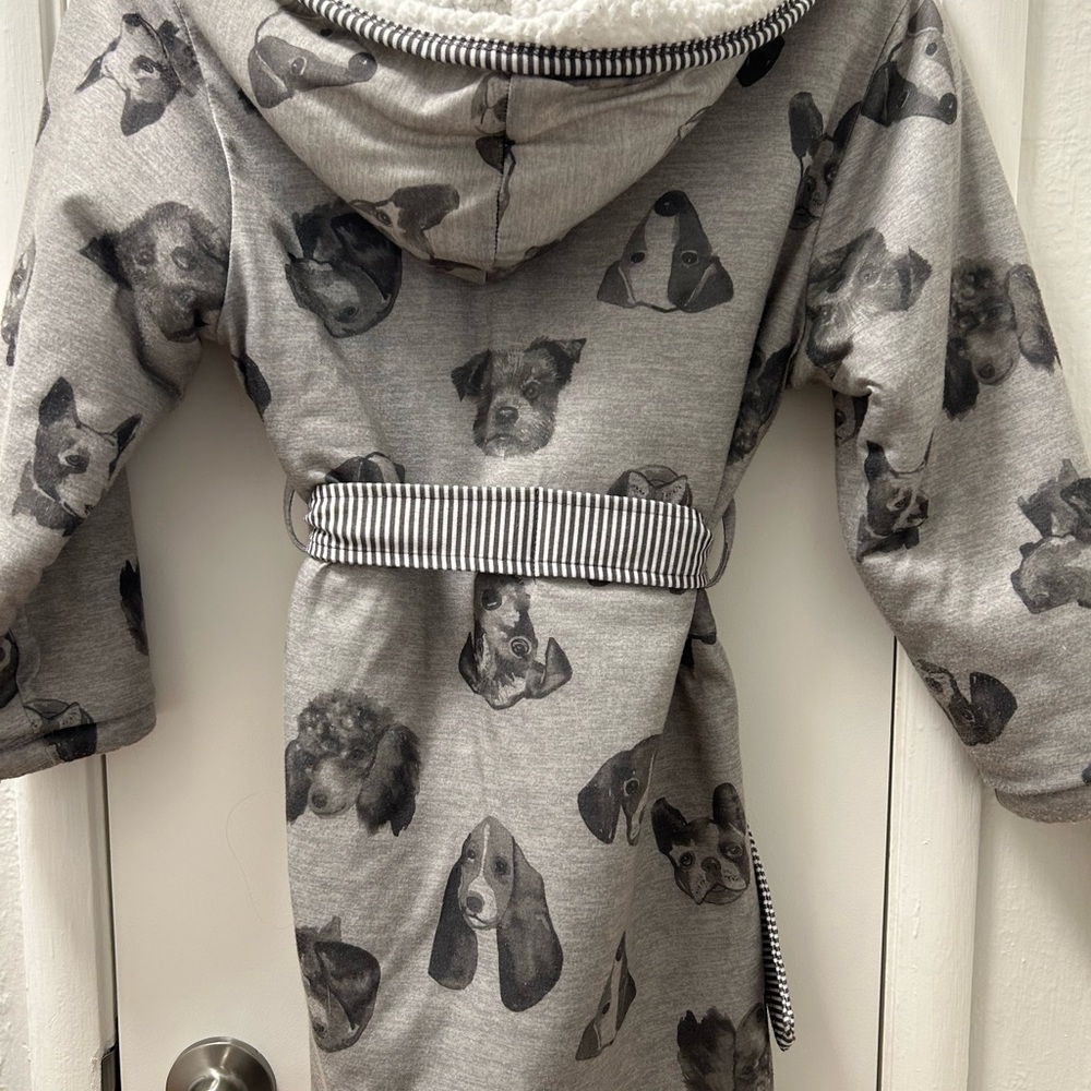 Kids Cozy Robe Size 7/8 - Picture 5 of 6